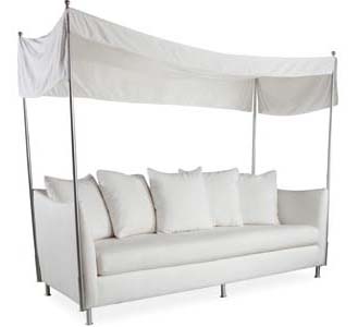 sofa with canopy