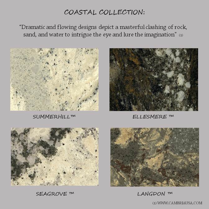 Coastal collection-Cambria's 13 new designs
