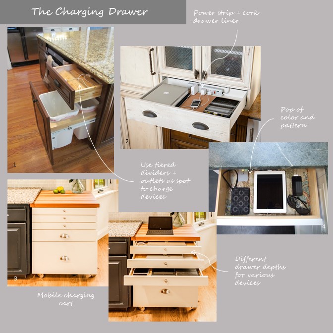 Get Organized - The Charging Drawer