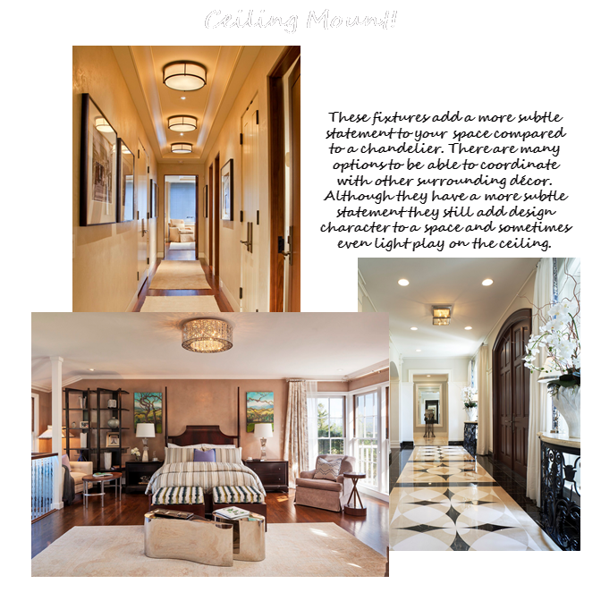 Ceiling Mount Fixtures