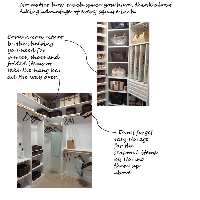 Closet Organization, master closet, entry way closet, mudroom, mini-mudroom, organization, house organization, white closet, entry bench, Interior Design Minnesota, Interior Design Color Trend Minnesota