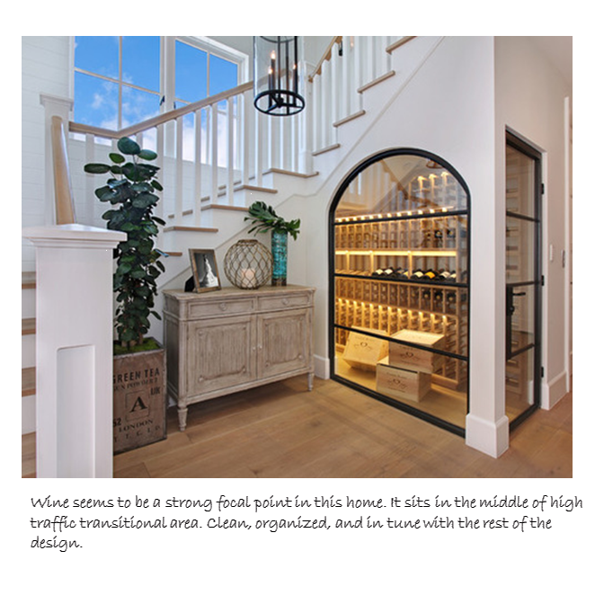 wine cellar entry