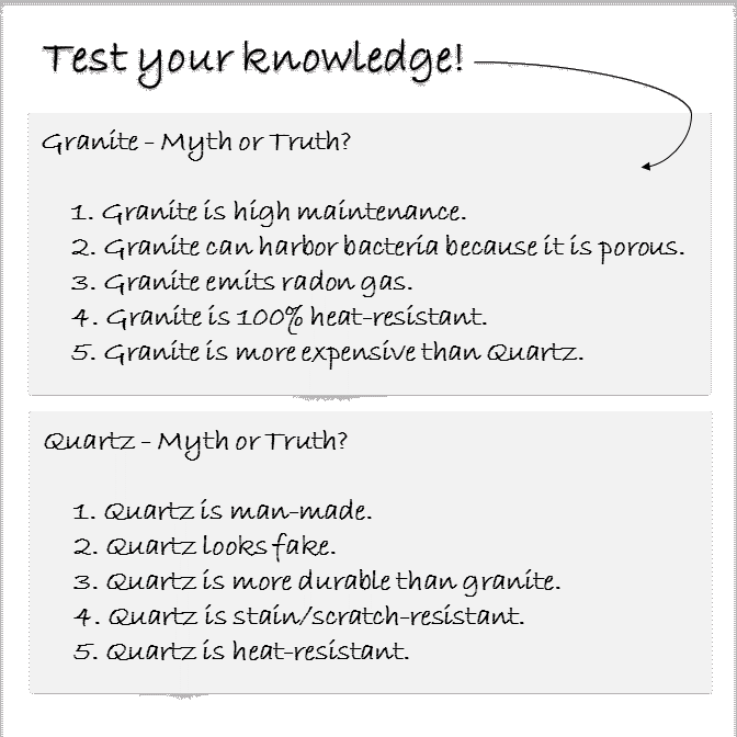 Granite vs Quartz5