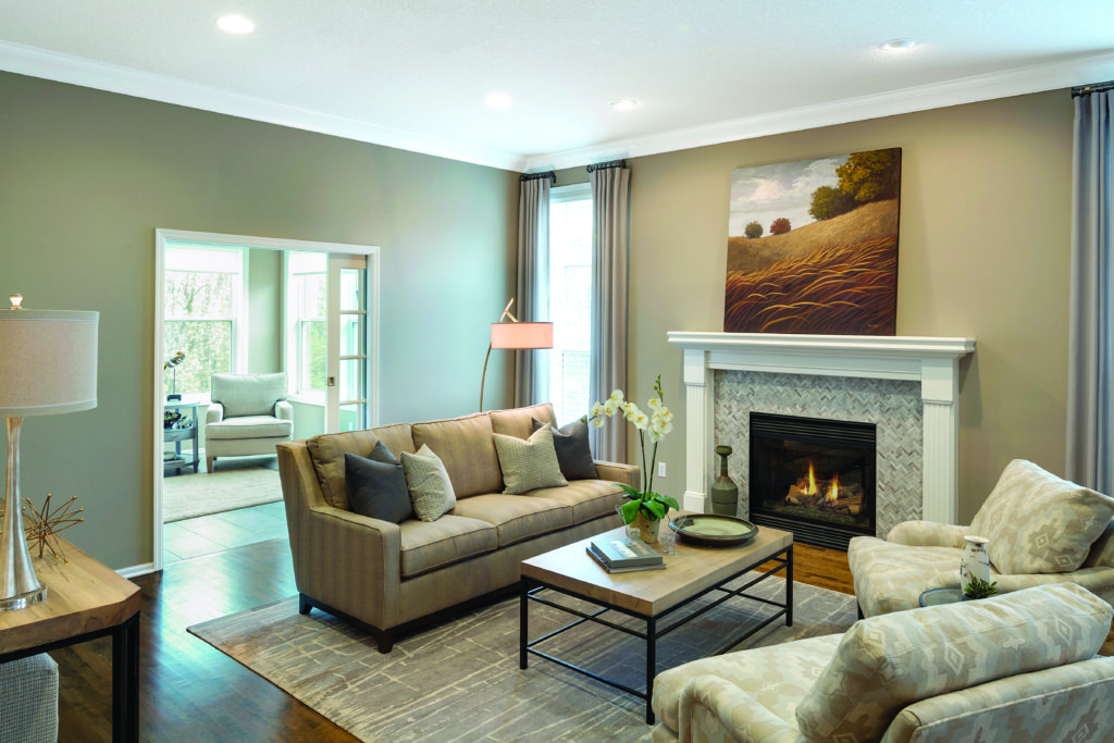 The Peaceful Living Room