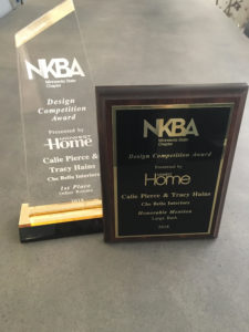 A photo of our NKBA Design Competition Awards!