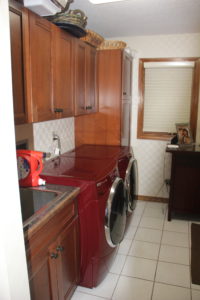 A photo of the mudroom before renovation