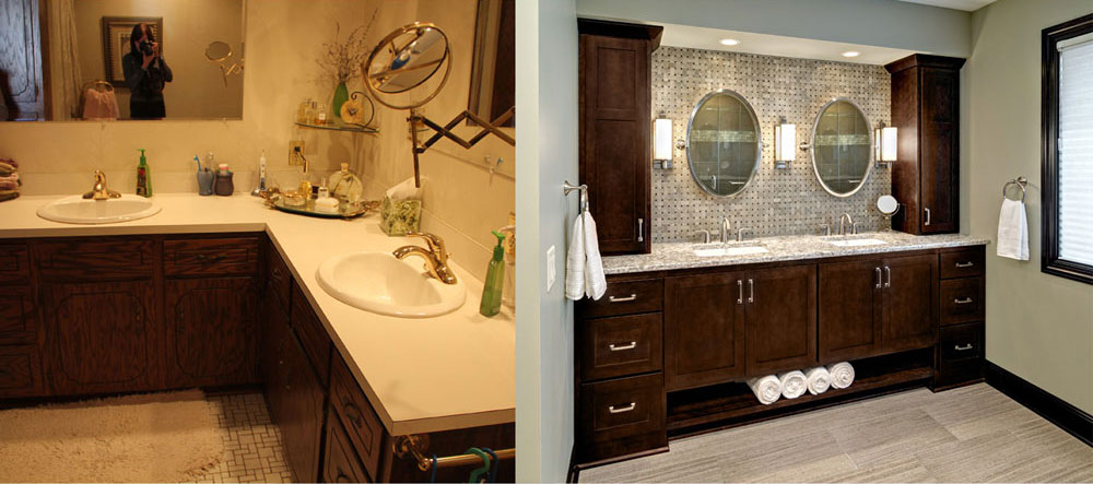 Before After Bathroom Remodel Hutchinson