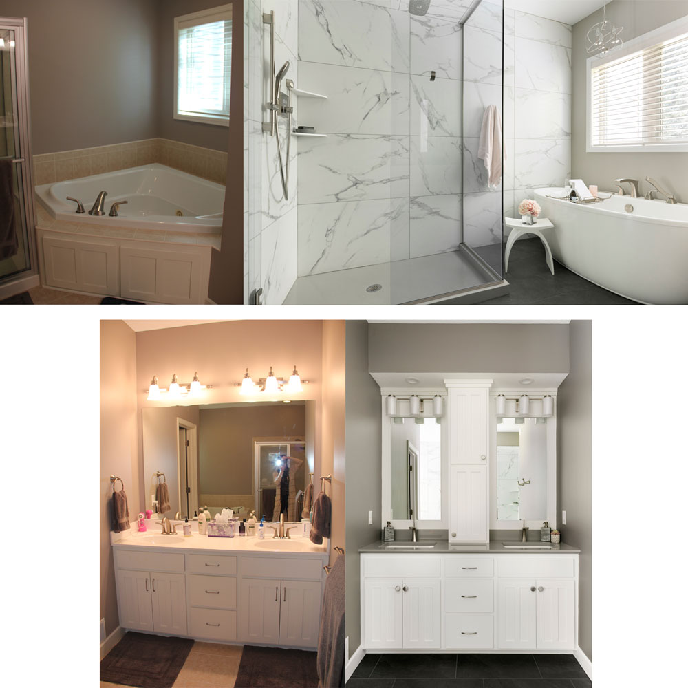 Before After Bathroom Remodel Prior Lake