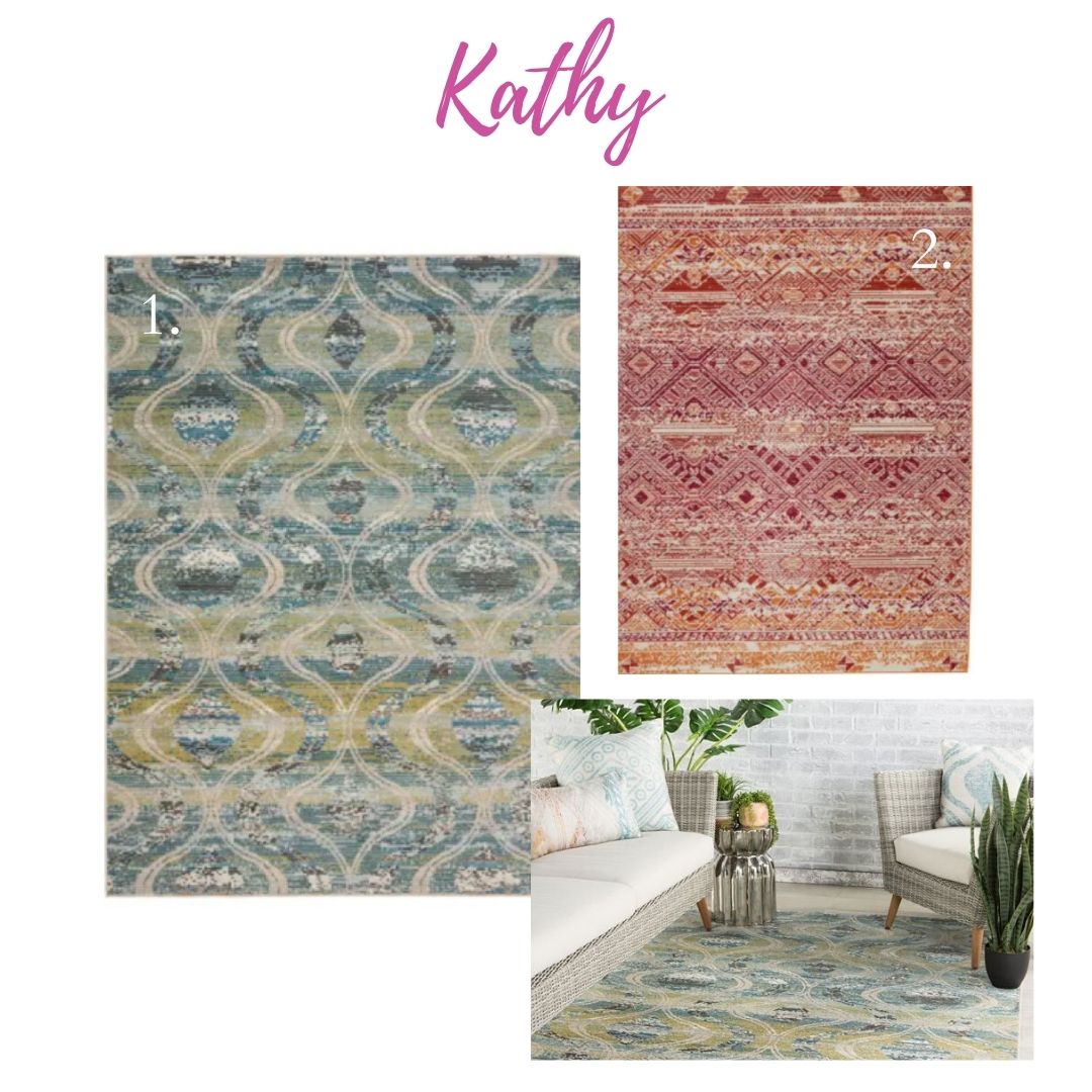patterned outdoor rug trends