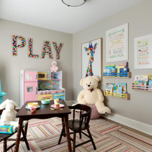 Lower Level Remodel Burnsville MN Playroom Design