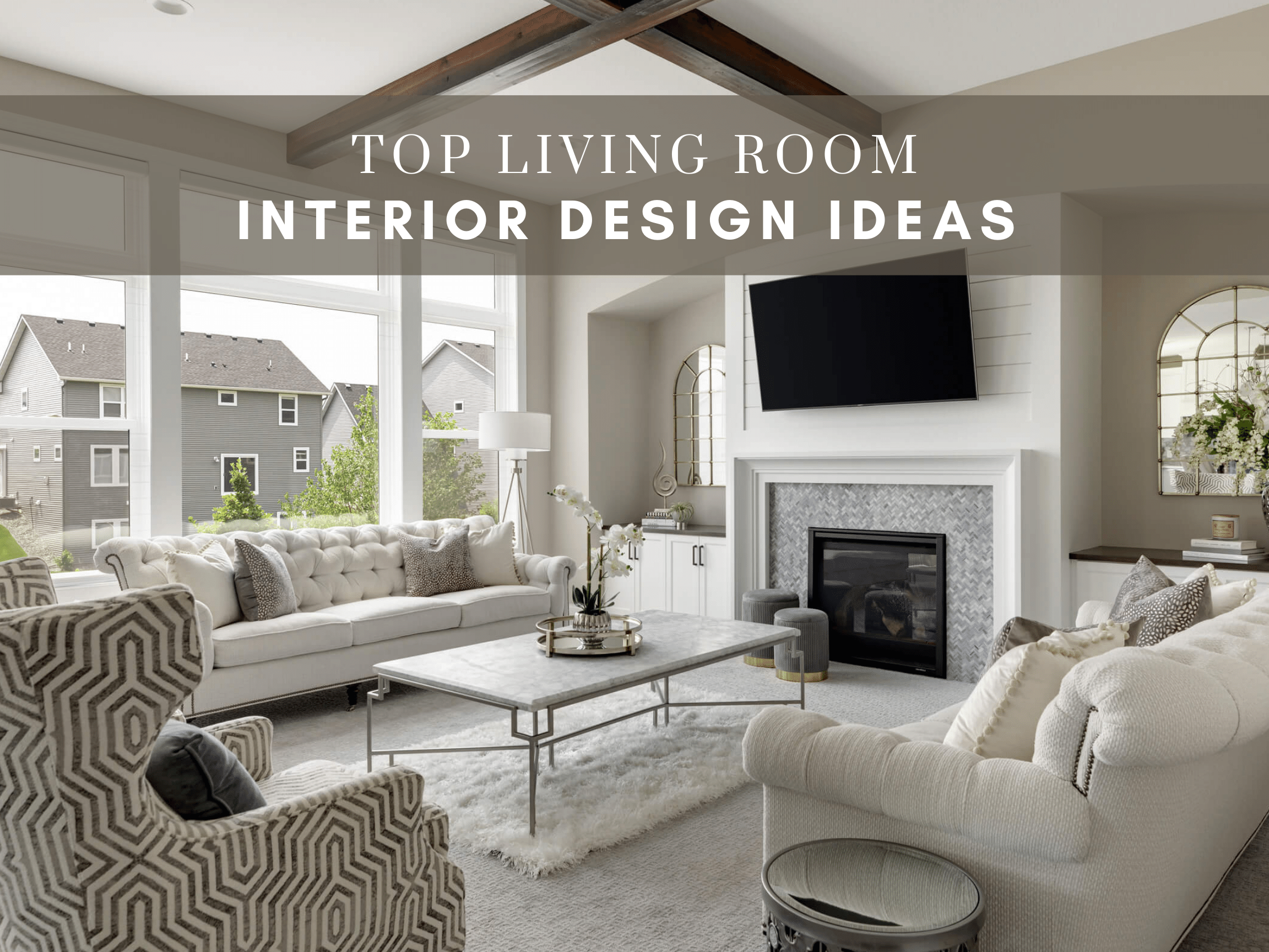 Top Living Room Interior Design Ideas   Che Bella Interiors