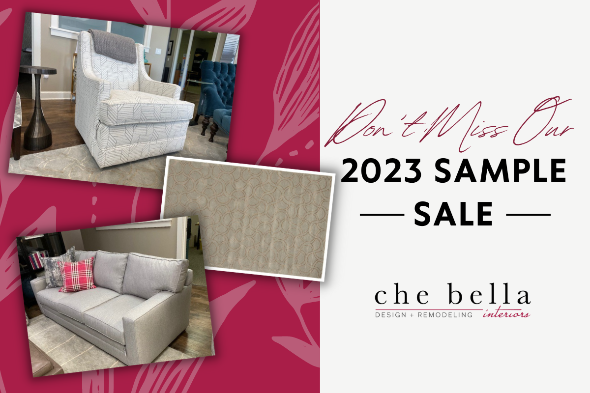 Interior Design Showroom Sample Sale