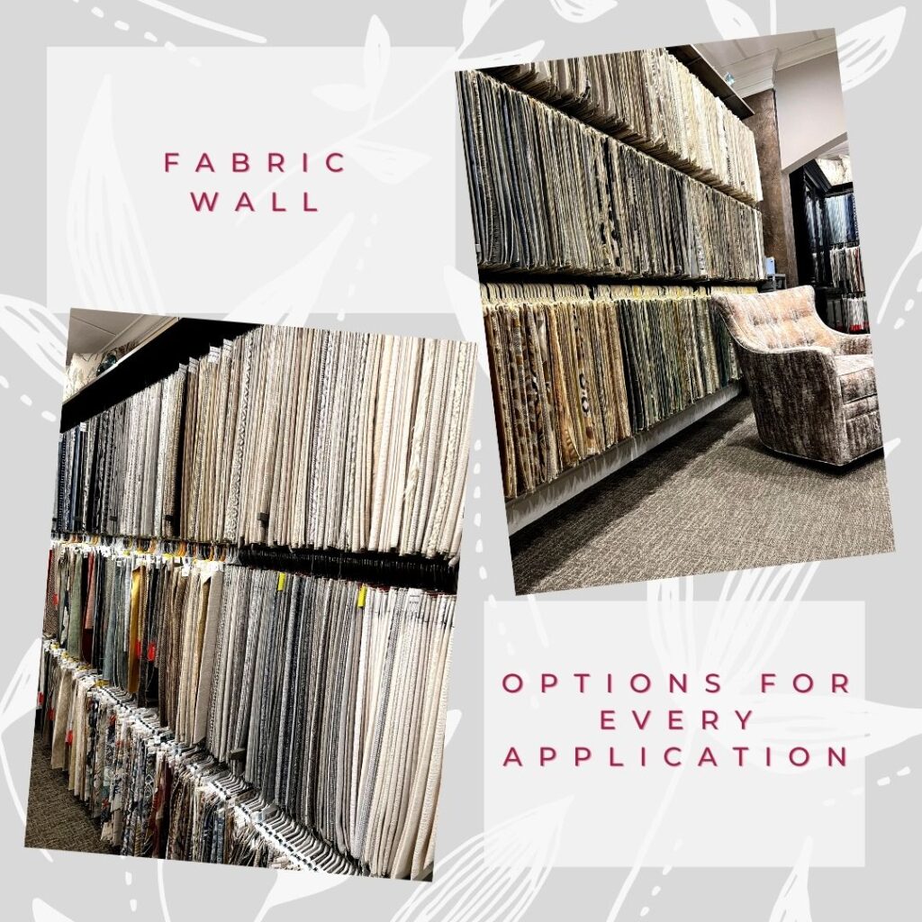 Custom upholstery and window treatment fabrics Minneapolis MN