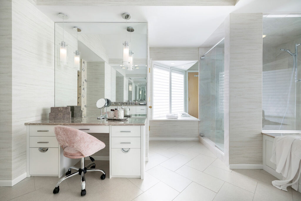 Eden Prairie Interior Designer Owner's Bathroom Remodel