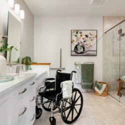 wheelchair accessible owner's bathroom minnesota