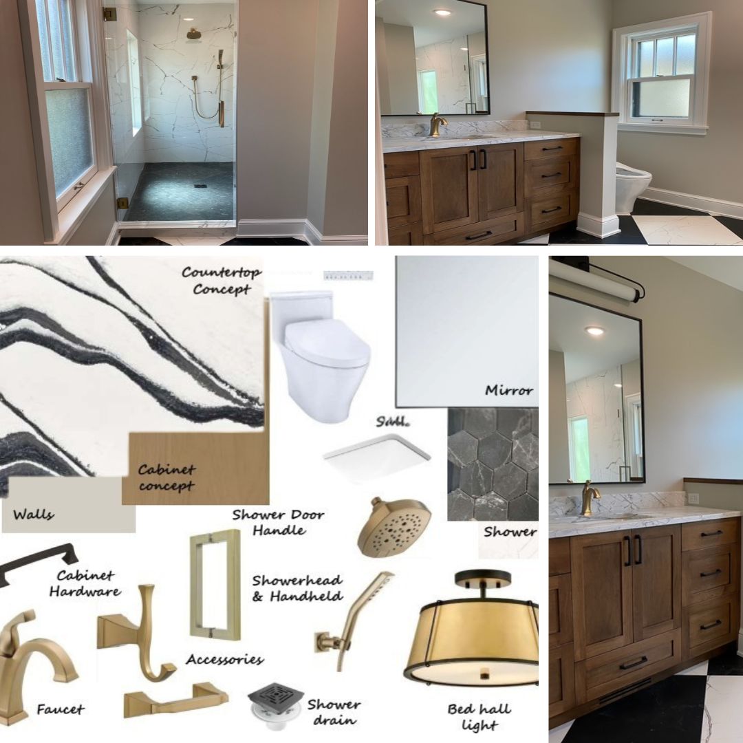 Minneapolis Duplex Remodel Kitchen Mood Board & After Photos