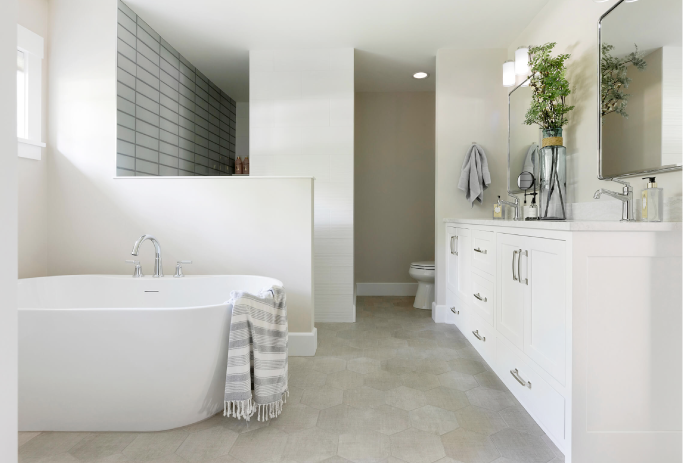 che bella bathroom remodel