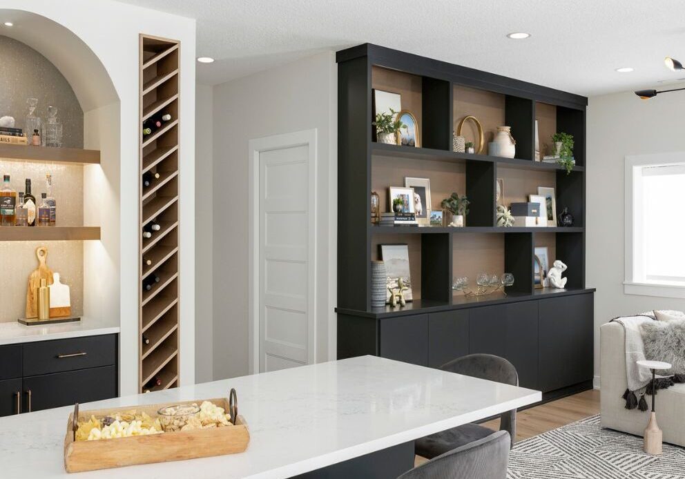 Lower-level basement remodel twin cities minnesota