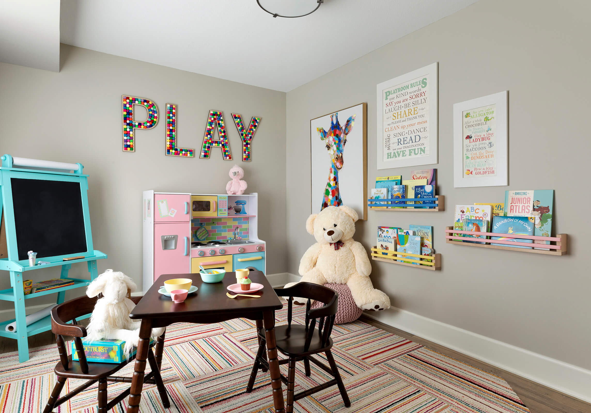 Lower Level Remodel Burnsville MN Playroom Design