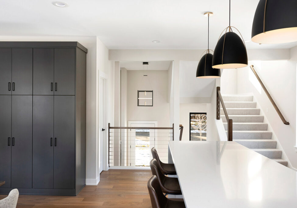 Contemporary Entry Edina Kitchen